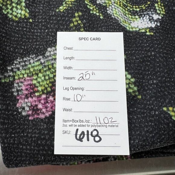 Lululemon Wunder Under Garden Party Floral Leggings Size 8 - Picture 6 of 6